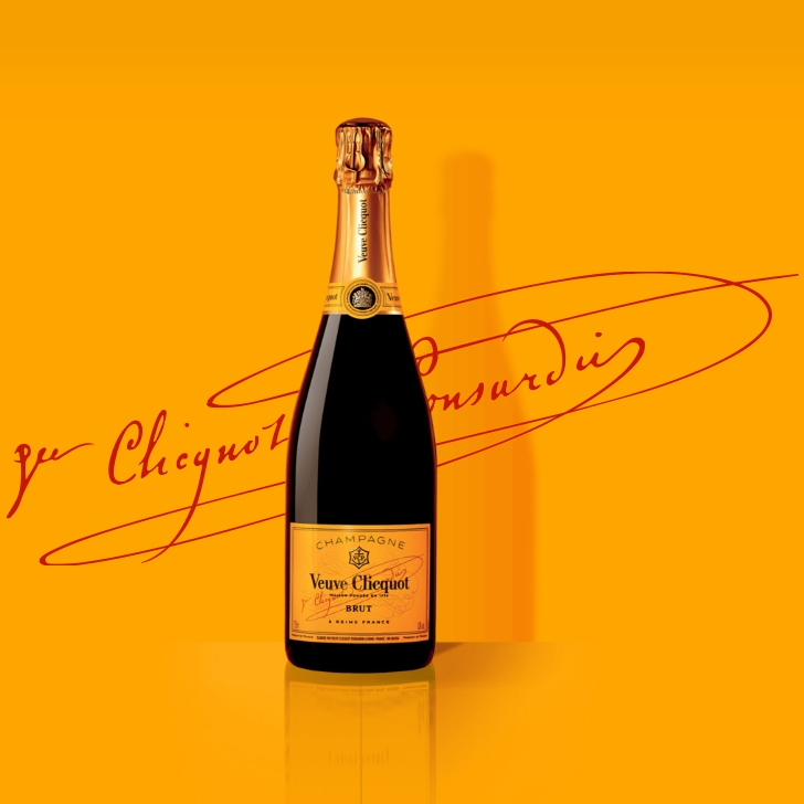 Package with 6 bottles of 75CL Veuve Clicquot Brut