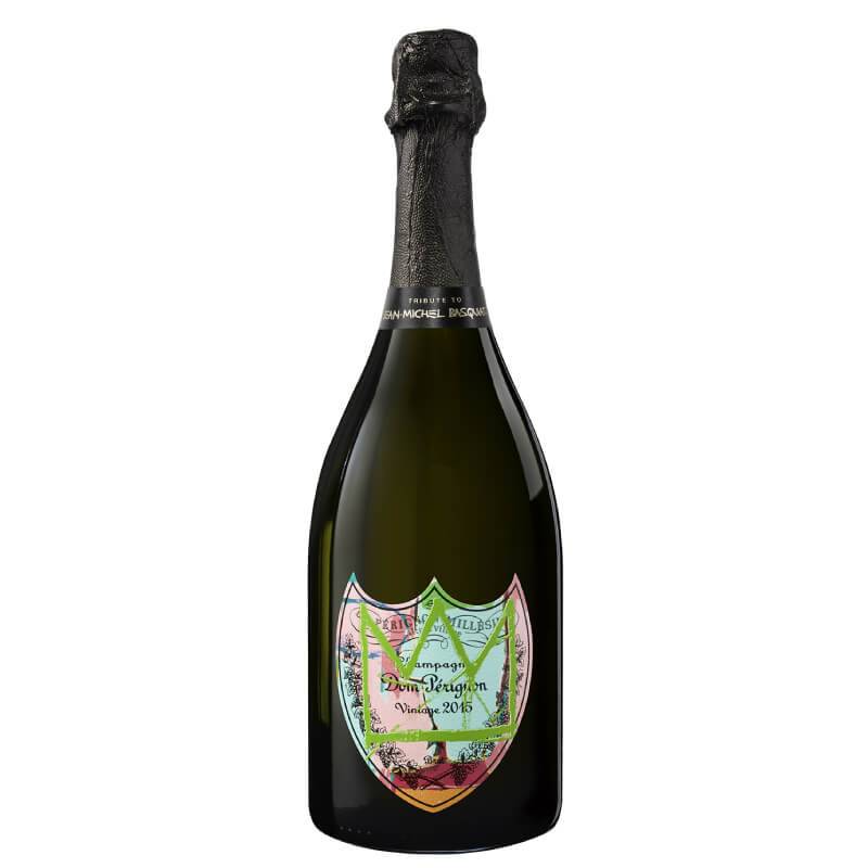 Dom Pérignon Vintage 2015  Limited Edition: Jean-Michel Basquiat Green 75 CL