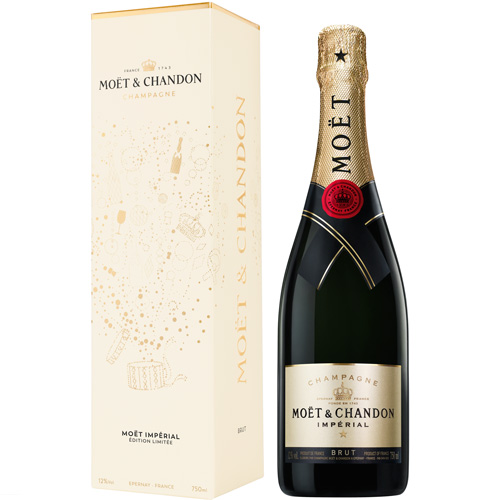 Moët & Chandon Brut Impérial in End Of Year giftbox 75CL