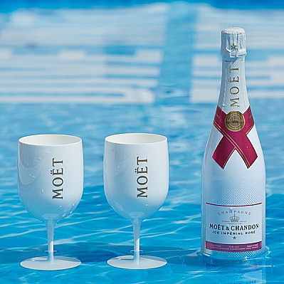 Package with 6 bottles of 75CL Moët & Chandon Ice Impérial Rosé