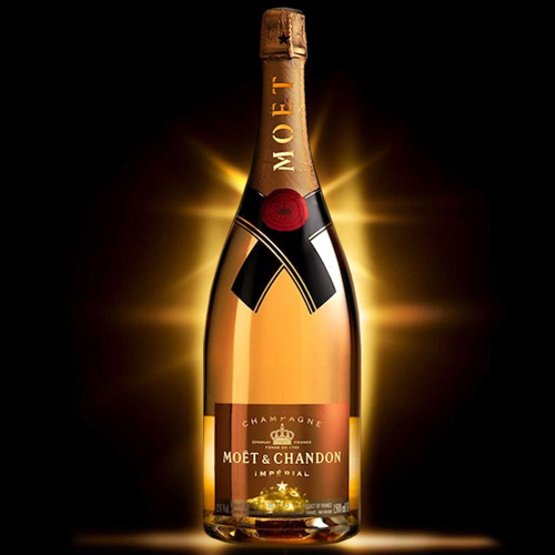 Moët & Chandon Brut Impérial Golden Light Up LED Magnum 1.5 Liter