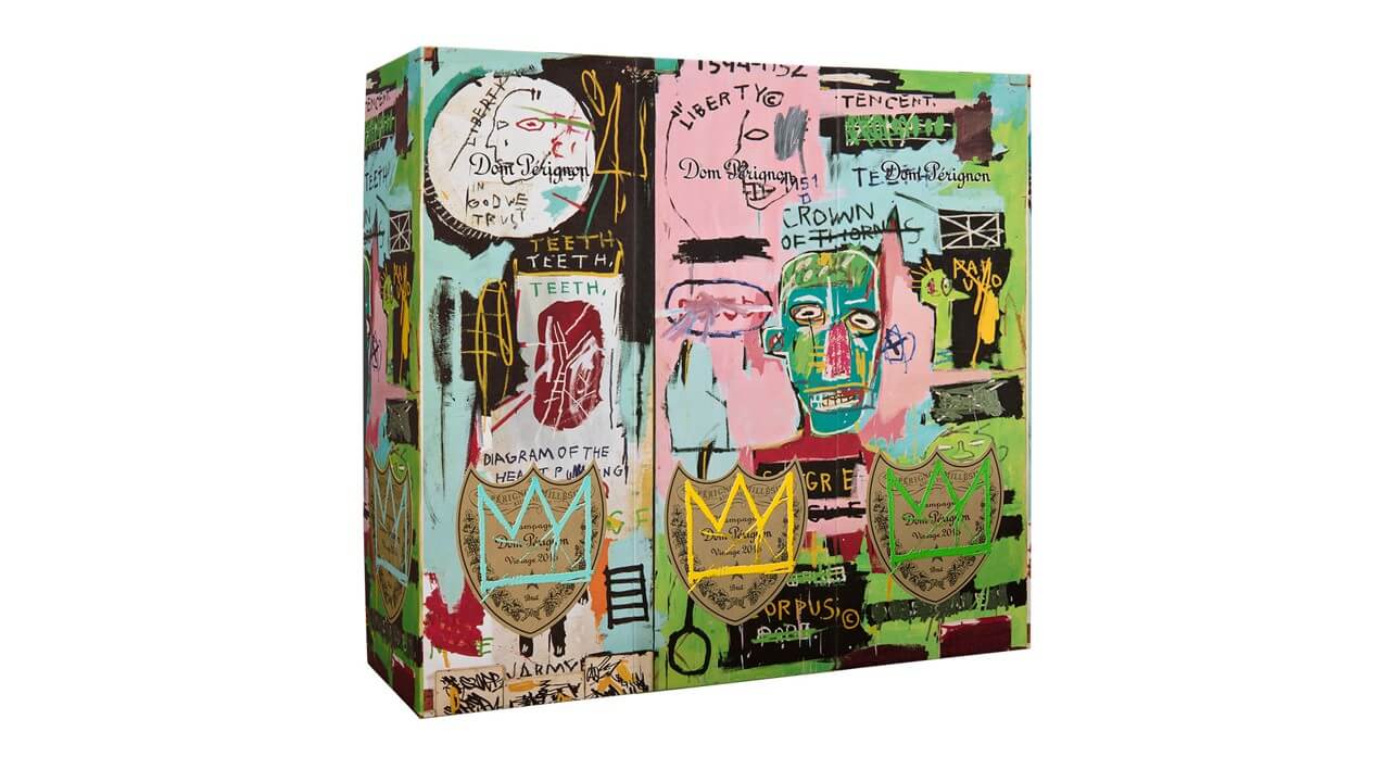 Dom Pérignon Vintage 2015  Limited Edition: Jean-Michel Basquiat Green 75 CL