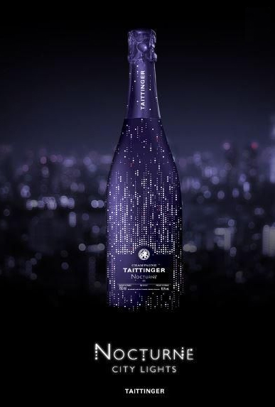 Taittinger Nocturne Rosé Special Edition Citylights