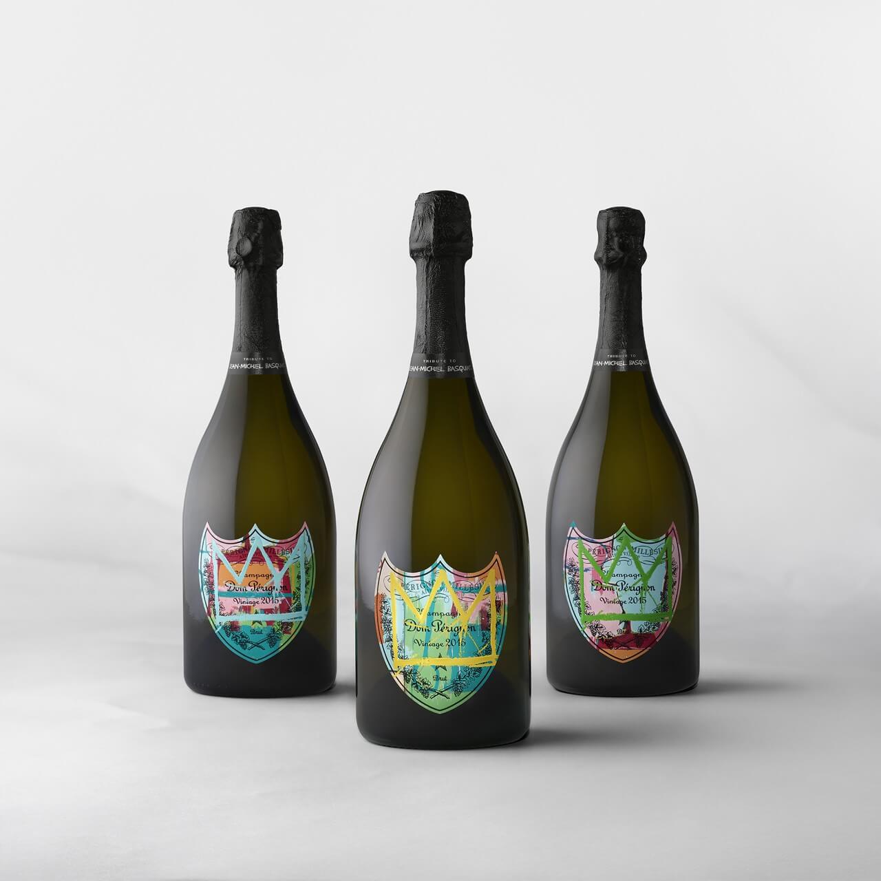 Dom Pérignon Vintage 2015  Limited Edition: Jean-Michel Basquiat Yellow 75 CL