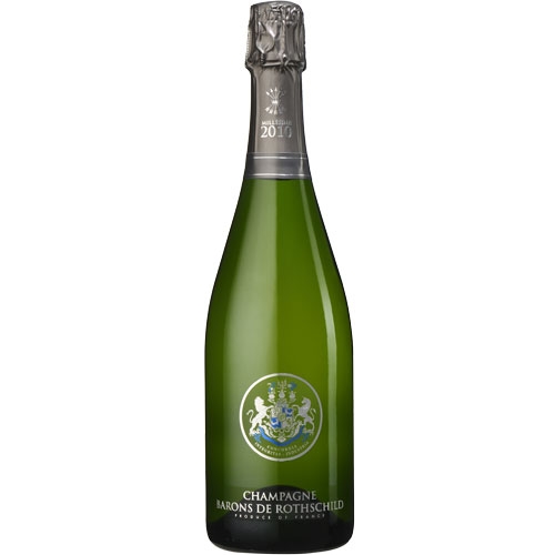 Champagne Barons de Rothschild Brut Millésime 2016 75 CL in luxury gift box with glasses
