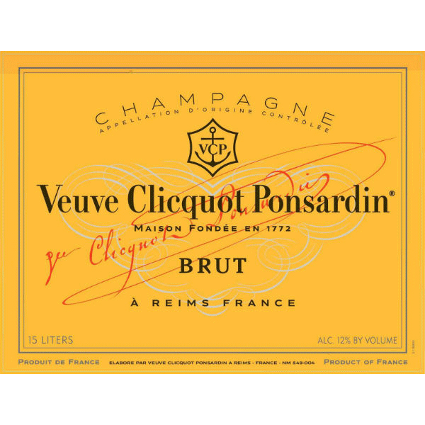 Veuve Clicquot Brut Nebuchadnezzar 15 Liter Bottle