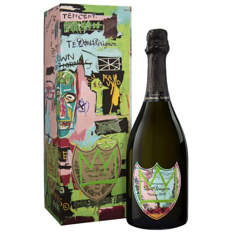 Dom Pérignon Vintage 2015  Limited Edition: Jean-Michel Basquiat Green 75 CL