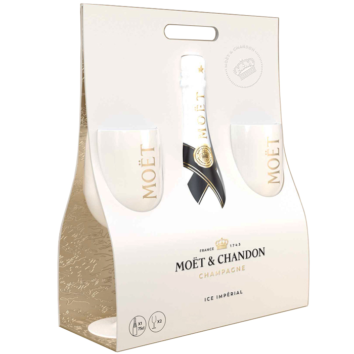 Moët & Chandon Ice Giftpack with glasses