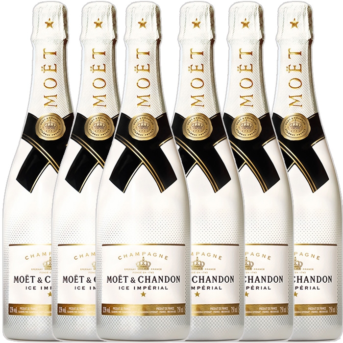 Package Moët & Chandon Ice Impérial Demi-Sec - 6 Bottles of 75CL