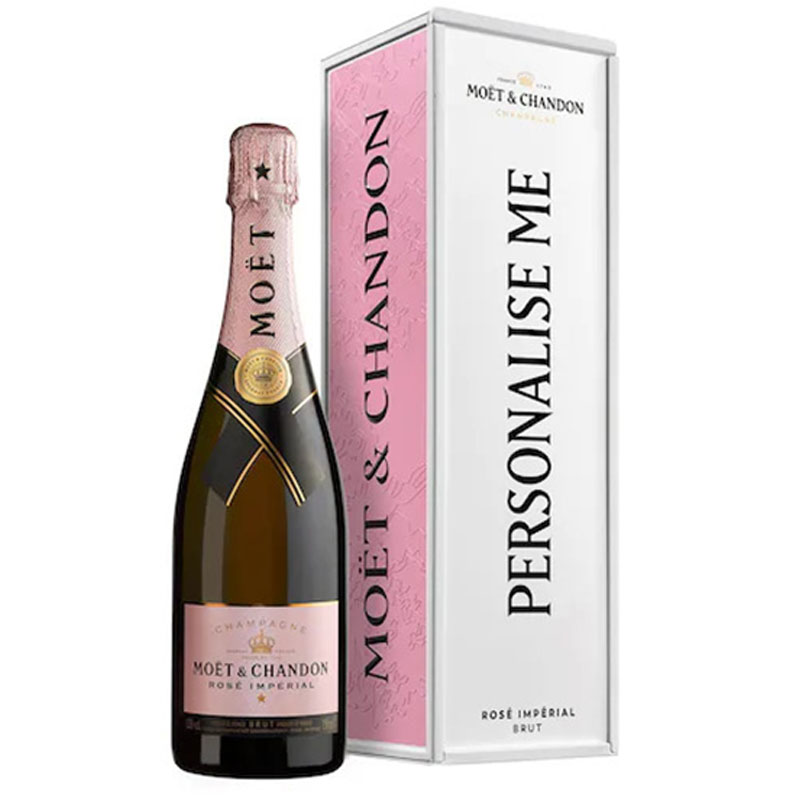 Moët & Chandon Brut  rose in Specially Yours giftbox 75CL