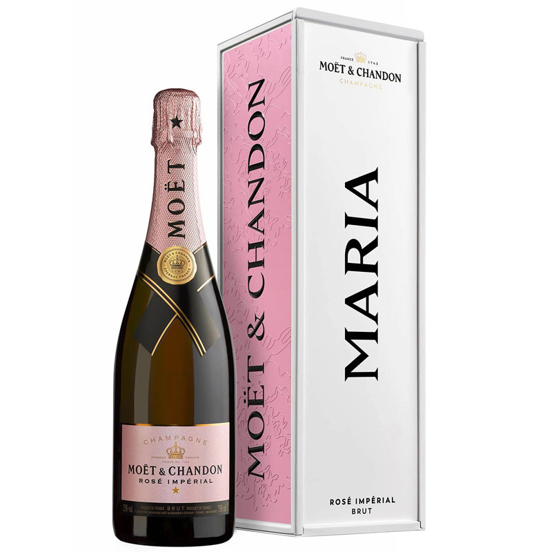 Moët & Chandon Brut  rose in Specially Yours giftbox 75CL