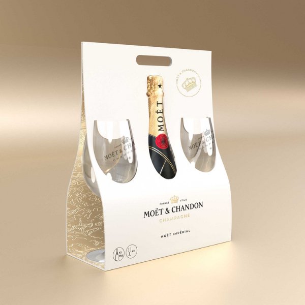 Moët & Chandon brut Impérial Giftbox with glasses