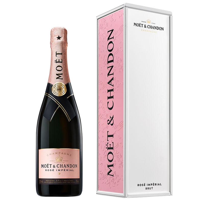 Moët & Chandon Brut  rose in Specially Yours giftbox 75CL