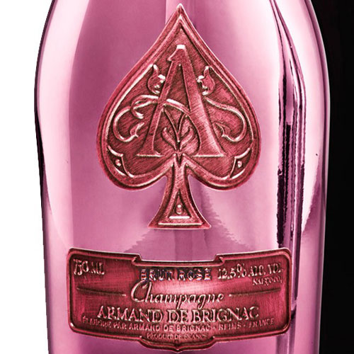 Armand de Brignac Rosé Ace of Spades in luxe coffret 75CL